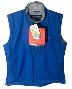 NWT Marmot Driclime Vest Blue (Moonlight) Women's Size Medium Lightweight - Picture 1 of 20