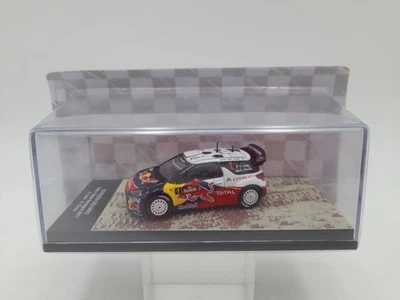 DIE CAST 1/64 " CITROEN DS3 WRC RALLY D'ITALIA SARDEGNA 2011  " TEST - Immagine 1 di 2