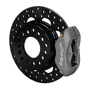 Kit de frenos Wilwood para Ford Dynalite forjado trasero arrastre perforado rotor nuevo grande - Imagen 1 de 9