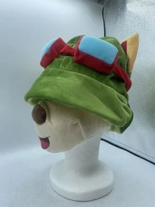 League of Legends Teemo Cosplay Warm Cap Hat & Nose Mask Yordle Costume - Picture 1 of 14