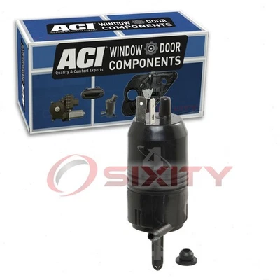 ACI Windshield Washer Pump for 1987-1991 GMC R1500 Suburban Wiper Fluid az - Image 1 of 4