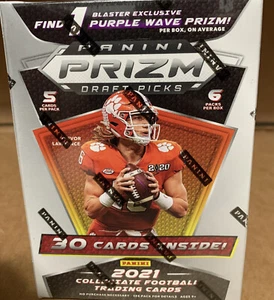 🏈2021 Panini NFL Prizm Draft Picks Football Trading Card Blaster 📦 - Bild 1 von 2