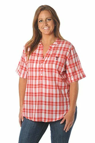 UG Apparel NCAA Texas Tech Red Raiders Women's Plus Size Short Sl1X Cover
