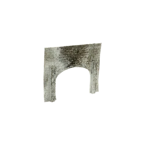 Tunnelportal Backstein, Spur N, unlackiert, zweigleisig u. tief, gealtert - Bild 1 von 3