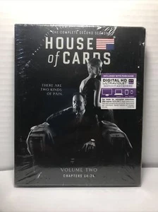 House of Cards: Season 2 (Blu-ray Disc, 2014) Season Two - Brand New Sealed - Imagen 1 de 2