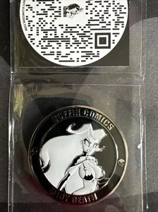 Lady Death Zombie Tramp Black Challenge Coin Limited to 100 KSter Sold Out - Picture 1 of 4