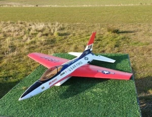 Rare KYOSHO JET AEROPLANE F-16 70mm EDF - 935 mm Wingspan - Picture 1 of 6