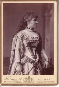 Bianca Bianchi - OPER - Kabinettfoto - rückseitig original signiert (ca. 1890) - Picture 1 of 2