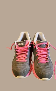 ASICS Women's Rush33 ( T1H7N ) Grey/Pink Sneakers. Size 8. - Bild 1 von 8