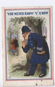 (KLj8396) FW Artist Signed Comic, Police, Bobby Themed 1919 - Picture 1 of 4
