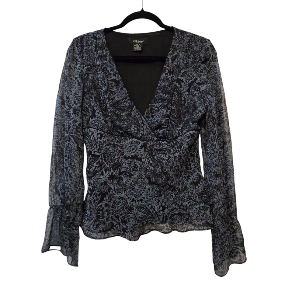 Muñeca bebé de seda Willi Smith Top SM cachemira con cuentas Y2K años 90 forrada hada caprichosa Foto 1 de 4