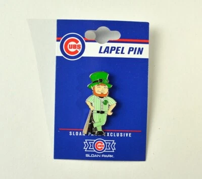 NEW Chicago Cubs Leprechaun SLOAN PARK Exclusive PIN - Image 1 of 2