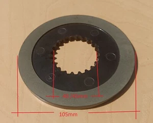 Bremsscheibe Reibscheibe zur. Altendorf Formatkreissäge - Bild 1 von 2