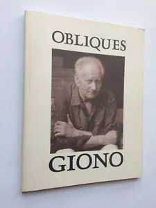 " GIONO " dans la Revue Obliques, 1992 - Picture 1 of 1