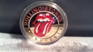 ROLLING STONES SIGILLATE DI ZECCA 1962 - 2014 MONETA SOUVENIR - DUE LATI - Foto 1 di 4