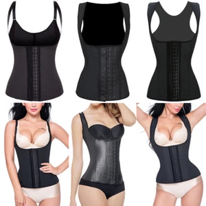 Gilet in lattice top vita allenatore modellante corsetto Cincher Fajas Reductoras Colombianas - Foto 1 di 24