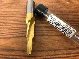 Cutting Tools Inc Carbide Porting Tool 3-Flute DR00722, 1" Shank TiAIN Drill - Picture 1 of 4