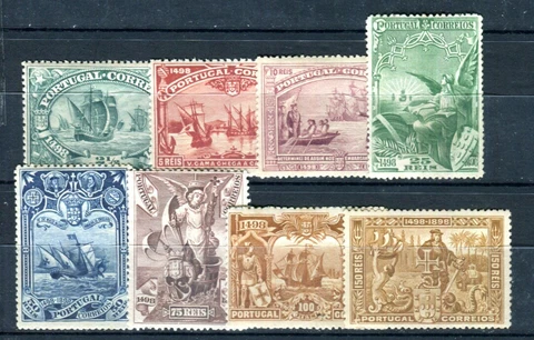 PORTUGAL 1898 138-145 * NICE SET VASCO DA GAMMA EXPLORER €240(F4484) Cover