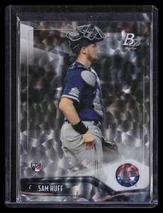 2021 Bowman Platinum Sam Huff #75 Rookie - Texas Rangers  - Picture 1 of 2