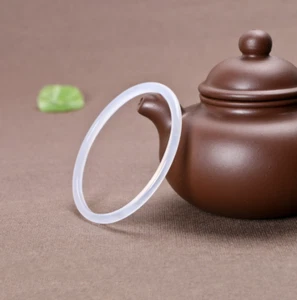 54MM Thin&Small Chinese Natural Icy White Jade Bangle Bracelet  - Picture 1 of 4