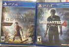 Playstation 4 Set Of Two Games: A Thief?S End & Assassin?S Creed Odyssey B139