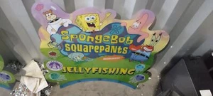 Spongebob Quadrathose Quallenfischen Spielhalle Redemption Plexi Schild Teil #151 - Bild 1 von 1