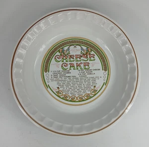 Cheese Cake Recipe Pie Dish by Hankook Korea - Picture 1 of 5