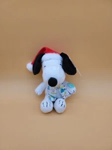New Peanuts 9” Christmas Musical Snoopy Plush Toy Plays Linus & Lucy Song  - Picture 1 of 10
