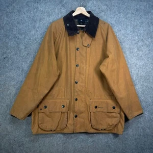 Barbour Wachsjacke Herren Gr. UK XXL Braun Baumwolle Classic Moorland Mantel Vintage - Bild 1 von 23