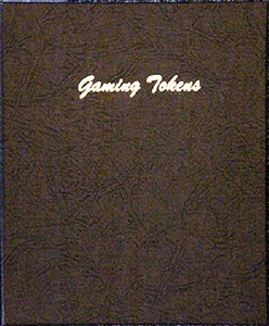 Dansco Coin Album 7005 Gaming Tokens with 5 Pages 38mm Book - Picture 1 of 6