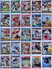 1990 Pro Set Football Cards Complete Your Set U You Pick From List 601-800