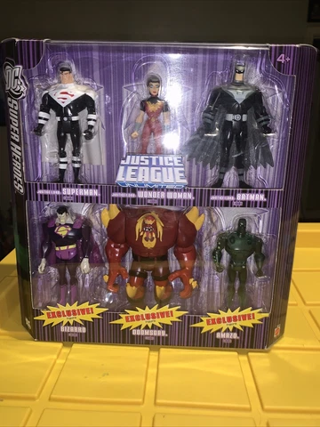 Justice League Unlimited:J Lords Superman&Batman+, Red Doomsday, Amazo, Bizarro Cover
