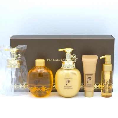 The history of Whoo Whoospa Body 2pcs Special Set 4 Items Lotion Oil K-Beauty - Image 1 of 4