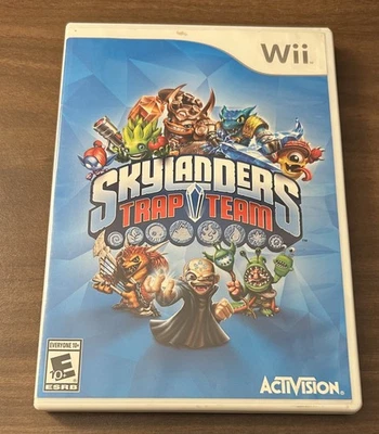 Skylanders Trap Team (Nintendo Wii, 2014) Disc Only - Image 1 of 4