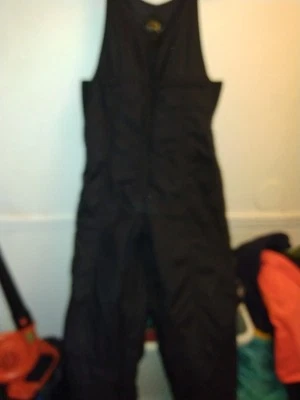 Rawik Ropa de Esquí Aislado Nylon Baberos para Nieve Adulto Mediano Negro Mono Impermeable Foto 1 de 4