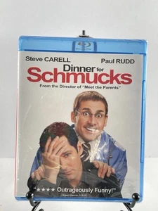 Dinner for Schmucks (Blu-ray, 2010) Steve Carell, Paul Rudd Widescreen SEALED - Picture 1 of 2