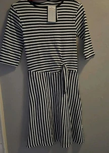 ☆ Tolles Maritimes Kleid von Jean Pascale Navy/weiß gestreift XS ☆ NEU ☆ - Bild 1 von 3