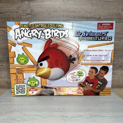 Angry Birds Air Swimmers Turbo Remote Control Flying Balloon RC Rovio - Image 1 of 3