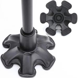 Cane Tip with 6 Support Rubber Foot for Walking Canes 3/4 Inch Shaft, Self-Stand - Picture 1 of 6