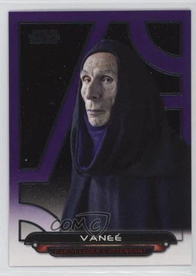 2018 Topps Star Wars Galactic Files Reborn Purple 21/99 Vanee #RO-37 07qw - Imagem 1 de 3