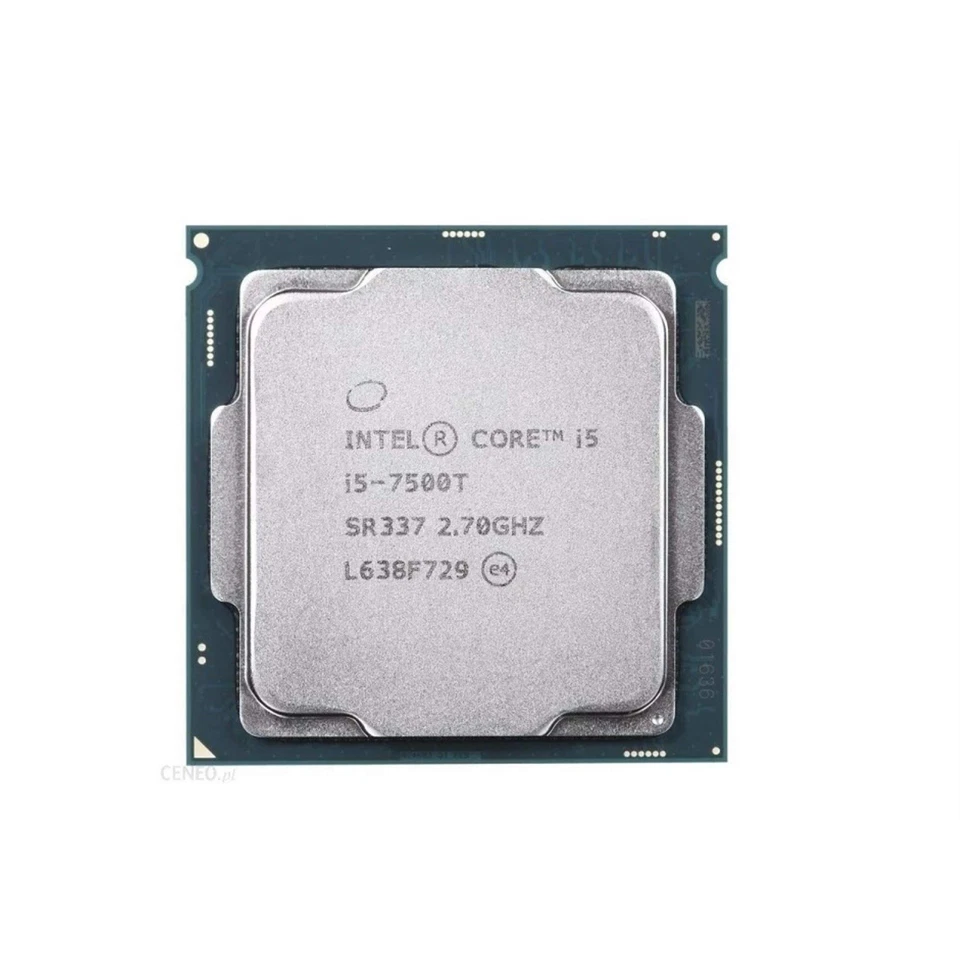 CPU Intel Core i5-7500T 7ª generación 2,7 GHz (Turbo 3,3 GHz) 4 núcleos 6M LGA-1151 SR337 Foto 1 de 1