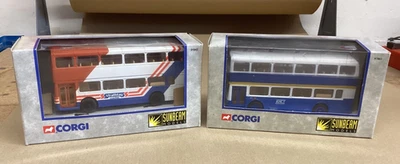 Two Vintage Corgi Sunbeam boxed buses Hull Metrobus & Strathtay Coaches Metrobus - Image 1 of 4