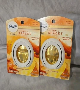 2 Febreze Luxe Small Spaces - Crisp Fall Breeze Limited Edition NEW - Picture 1 of 2