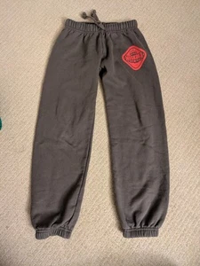 Muskoka Bear Wear Kids Large Cabin Comfy Youth Paw Pants Sweat Pants Army Green - Picture 1 of 3