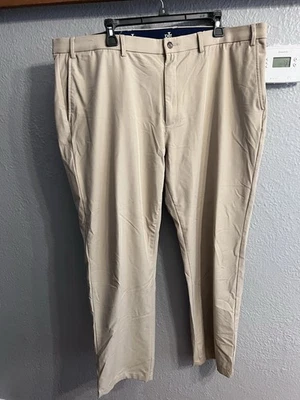 Pantalones flexibles de rendimiento beige 42x32 para hombre Lauren Ralph Lauren etiqueta negra Foto 1 de 4