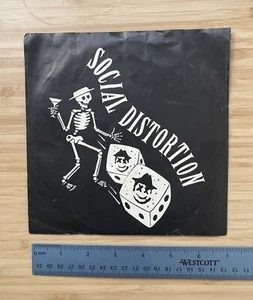 SOCIAL DISTORTION 45 RPM SYEREO Cold Feelings & Bad Luck U.S TOURS”92” Punk Rock - Picture 1 of 11