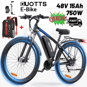 29in Fat Bike E-MTB E-Bike DUOTTS C29 Electric Bike 48V E-Mountain Bike - Picture 1 of 15