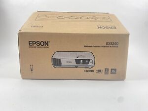 Epson EX3240 SVGA 3LCD Projector White H719 Home Theater