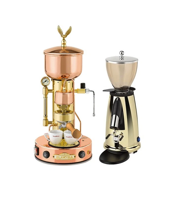 Эспрессо-машина Elektra Micro Casa Semiautomatica SX — хромированная отделка, кипячение 2,0 л - Изображение 1 из 1