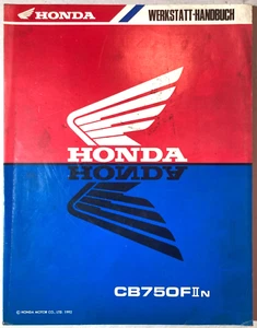 Manual de Operación Taller Honda CB 750F II N - Imagen 1 de 3